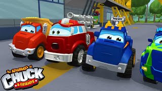 Learn with Chuck amp Friends  Truck ‘N Roll  Cartoon for Kids [upl. by Alicea]