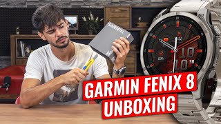 Unboxing Garmin Fenix 8 🔪🎁 [upl. by Akiam]