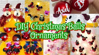 DIY Christmas Balls  Ornaments [upl. by Onitnevuj522]