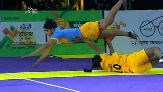 Haryana vs Uttar Pradesh Girls Kabaddi Match Full Highlights  Khelo India School Games 2019 [upl. by Halian]