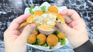 Ces croquettes de pommes de terre sont tout simplement irrésistibles 🥔👩🏻‍🍳 [upl. by Inamik]