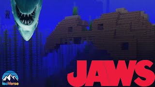 Jaws Theme  Minecraft Noteblocks  isoVerse Noteblock Song Contest [upl. by Adiene]