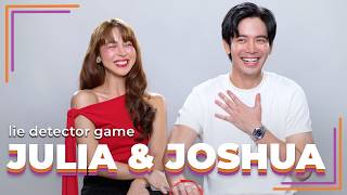 Julia Barretto and Joshua Garcia Play a Lie Detector Game  Filipino  Rec•Create [upl. by Spiers]