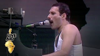 Queen  Bohemian Rhapsody Live Aid 1985 [upl. by Aloz815]