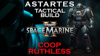 Space Marine 2  Retributor Astartes Build  Bolt Carbine Tactical  Coop Ruthless No Downs [upl. by Ahsiekam16]