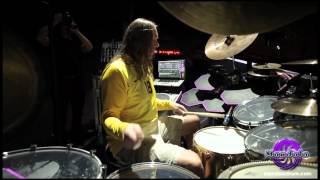 Danny Carey of TOOL playing 7 Mandala Drums [upl. by Osterhus]