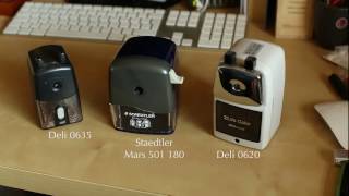 A look at the Staedtler Mars 501 180 sharpener [upl. by Noland802]