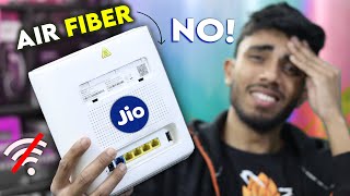 My Biggest Mistake Jio Air Fiber Review After 6 Months 🫨 Dont Buy Air Fiber Before This Video [upl. by Eyahc]