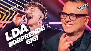 LDA sorprende suo padre Gigi con “Se Poi Domani” alla Finale di The Voice Italy Kids [upl. by Lakim]