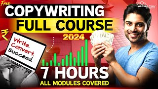 Copywriting Full Course for Beginners in 7 HOURS 2024  Become Copywriter Without Experience [upl. by Anifares]