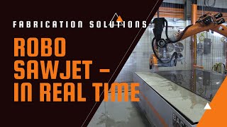 BACA Robo SawJet Cutting in Real Time [upl. by Baxy]