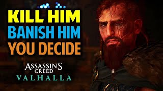 Kill Him Banish Him or You Decide  Birthrights Gorms Fate  Assassins Creed Valhalla [upl. by Irrabaj]