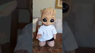 I am groot song🥳cute groot dance cute funny groot latest viral shorts youtubeshorts yt yout [upl. by Initsed]