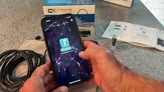 How to download and connect the inskam wifi endoscope app for iPhone [upl. by Janeta]