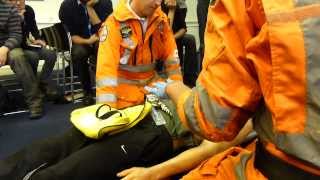 Demostration of prehospital thoracotomy by London HEMS [upl. by Tasha]