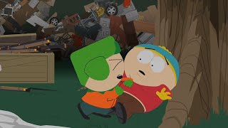 kyle golpea a eric cartman varias escenas  south park [upl. by Auhsot763]