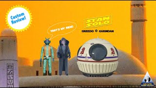 Stan Solo Custom Greedo and Garindan 118 Action Figures [upl. by Velda]