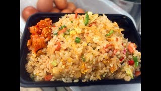 街头美食（四川）老干妈炒饭Street food Sichuan Laoganma fried rice StayHome WithMe [upl. by Aldercy]