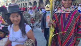 Traslado de chamizo para la verbena Ayacucho Huamanga Carnaval [upl. by Myrtice]