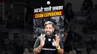 आओ जाने सबका Exam Experience 😁 PW Shorts ExamExperience [upl. by Nagad]