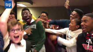 Louisiana school films the moment every senior gets accepted into college [upl. by Tychonn]