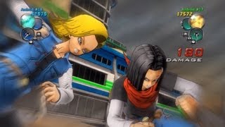 Dragonball Z Ultimate Tenkaichi Android 17 vs Android 18  Chaospunishment [upl. by Inanuah]