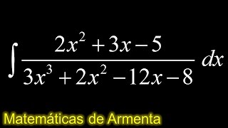 integracion por fracciones parciales ejemplo 31 [upl. by Decrem944]