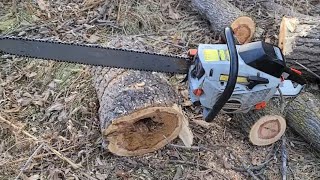 How to port a chainsaw part 1 echo CS670 [upl. by Lehsar]