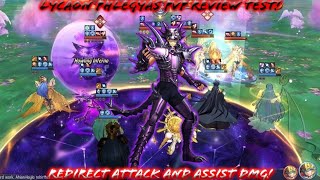 Saint Seiya Awakening KOTZ  Lycaon Phlegyas PvP Galactic Duel Review Attack Redirect amp Assist [upl. by Iccir]