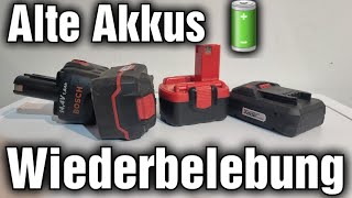 Defekte Akkus 🔋 wiederbeleben Regenerieren Starthilfe [upl. by Ynatsyd]