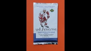 AWESOME BUYBACK AUTOGRAPH from a 20002001 Upper Deck Reserve Hockey Pack SO COOL [upl. by Attenal221]