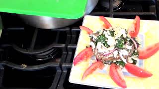 How to Make the Best Stuffed Portebello Mushroom with Crabmeat Salad [upl. by Koenig]