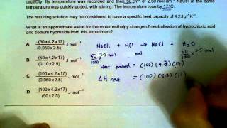 9701 Chemistry June 2011 Paper 11 Q813 [upl. by Puklich]