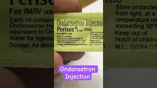 Ondansetron injection used  subscribe ondansetron youtube hospital SMpharmacy plz [upl. by Ponzo]