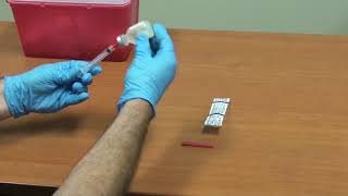 Vaccine Dose Preparation  Dose in 3 mL syringe with 1quot needle IM [upl. by Caitlin828]