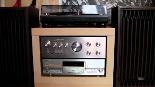 Kenwood KA7150 Technics SL1210 Pioneer PDS06 Kenwood KL444A [upl. by Stoffel239]