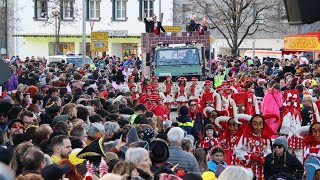 Großer Mittelbadischer Fasnachtsumzug Achern 2024 [upl. by Yancey143]