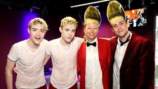 4Way Innuendo Bingo with Jedward and Sara Cox [upl. by Dimmick]