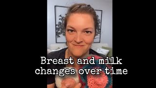 Am I losing my milk supply Breast and milk changes over time [upl. by Lazar]