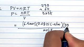 Quick video The ideal gas law practice problem [upl. by Galanti692]