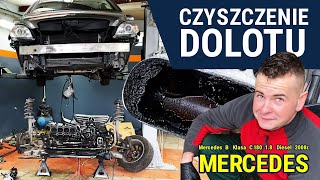 Jak wyczyścić kolektor dolotowy Mercedes B Klasa B180 18 Diesel [upl. by Nohsar]