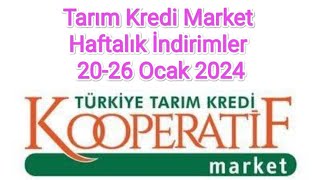 Tarım Kredi Market Haftalık İndirimler 20 26 Ocak 2024 [upl. by Nilyam557]