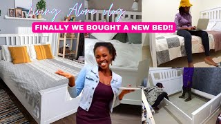 MY BEDSITTER TRANSFORMATION  NEW BED IS HERE  BEDSITTER APARTMENT TOUR 2023🩷 [upl. by Eugatnom]