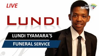 Lundi Tyamaras funeral service [upl. by Isle]