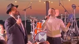 Avraham Fried and Benny Friedman sing Yesimcha Elokim at the RCCS event [upl. by Lorianne]