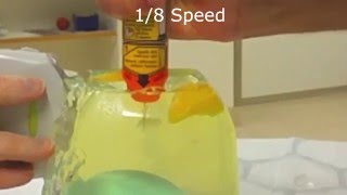 Epipen autoinjector into ballistic gelatin [upl. by Allertse]