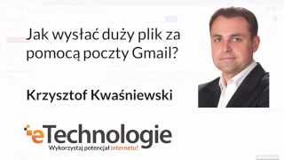 Jak wysłać duży plik za pomocą poczty elektronicznej [upl. by Martica]