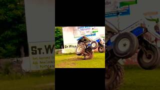 newviralsong swaraj 735 FE full over confidence tractor stunt accsiddent sed☹️ videoyoutubeshorts [upl. by Adda]