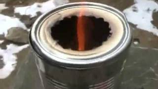 Tin Can Gasifier Stove [upl. by Gregorio]