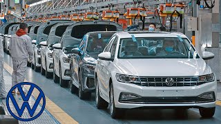 New Volkswagen Sagitar Jetta manufacturing production in CHINA [upl. by Eisserc]